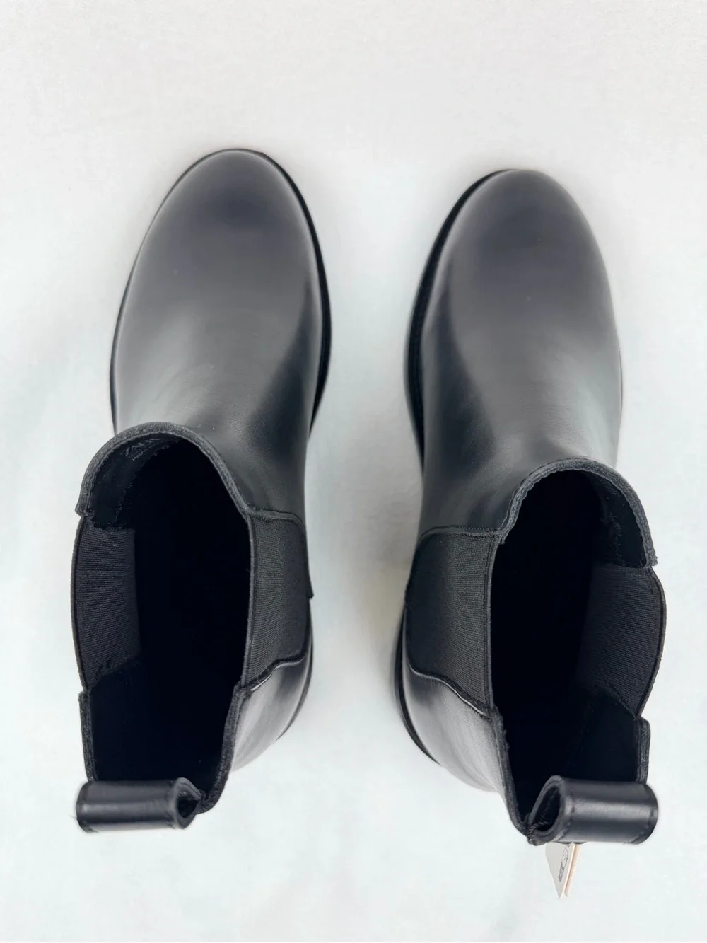 Zara Dress Chelsea Men’s Black Boots with Elastic Panels Size 7